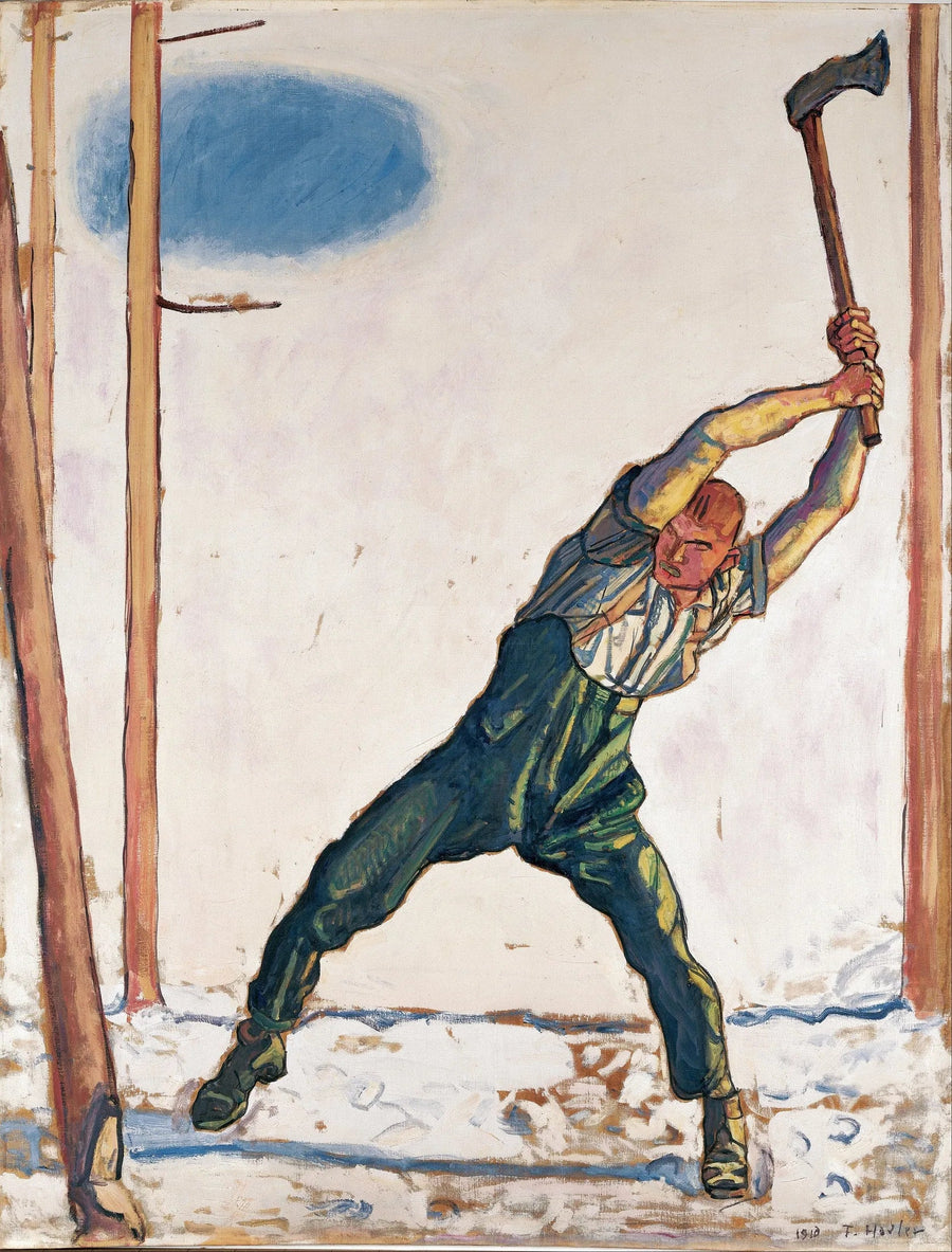 Leñador - Ferdinand Hodler