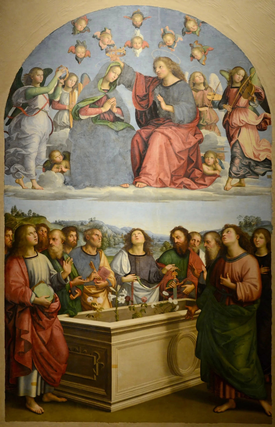 Retablo de Oddi - Rafael Sanzio