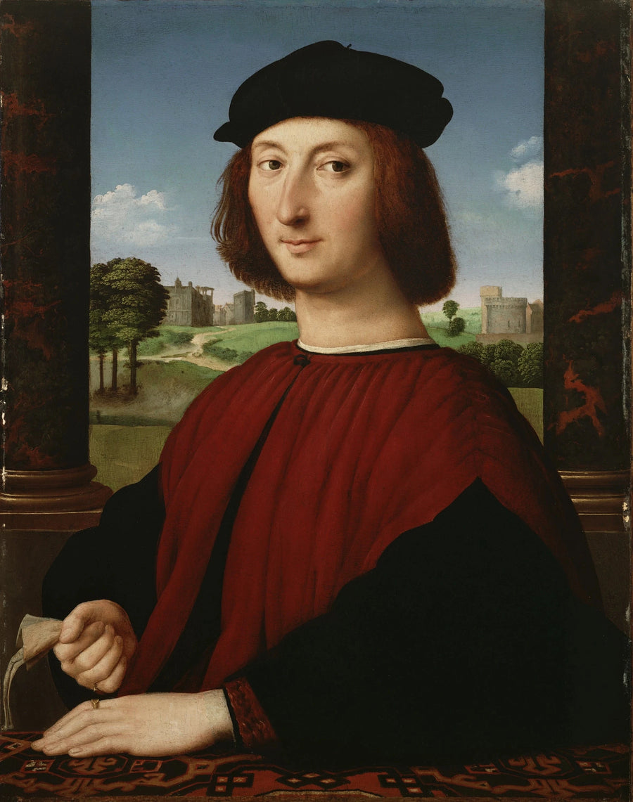 Retrato de joven - Rafael Sanzio