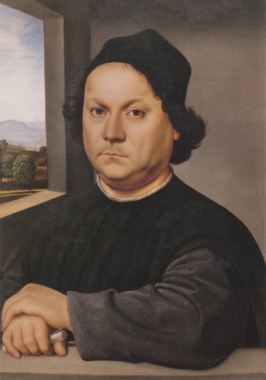 Retrato del Perugino - Rafael Sanzio