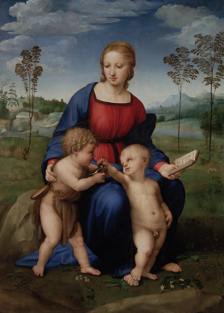 La Virgen del jilguero - Rafael Sanzio