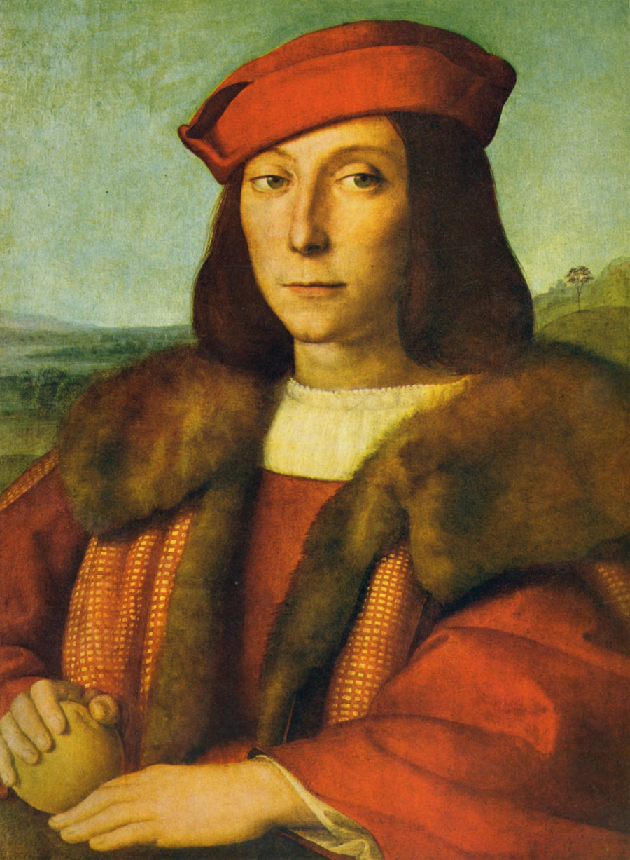 El Joven con la manzana - Rafael Sanzio