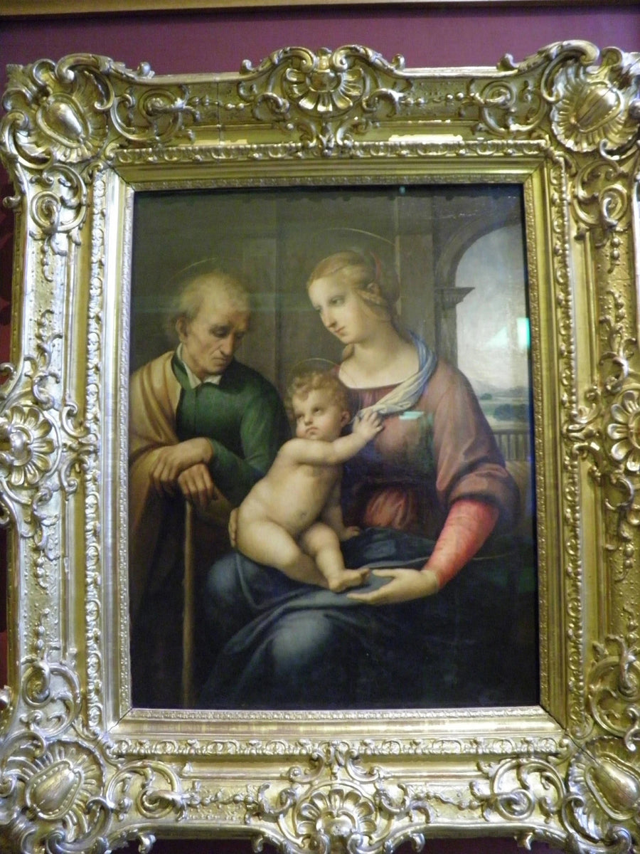 La Virgen con el Niño y san José - Rafael Sanzio