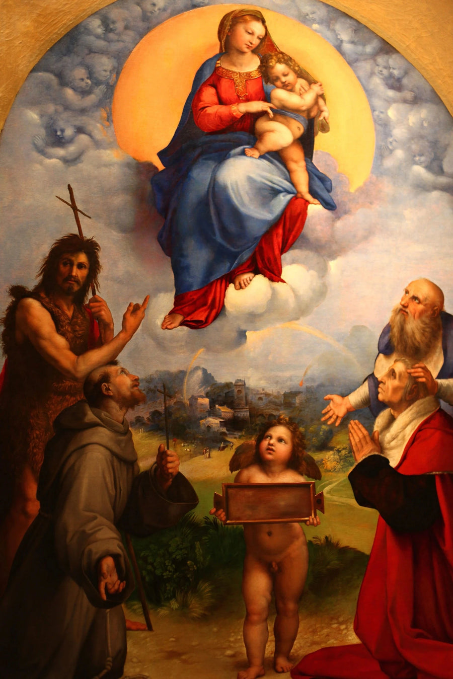 La Virgen de Foligno - Rafael Sanzio