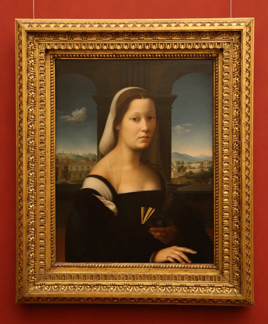La mujer velada - Rafael Sanzio