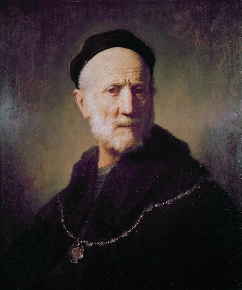 Busto de un anciano - Rembrandt