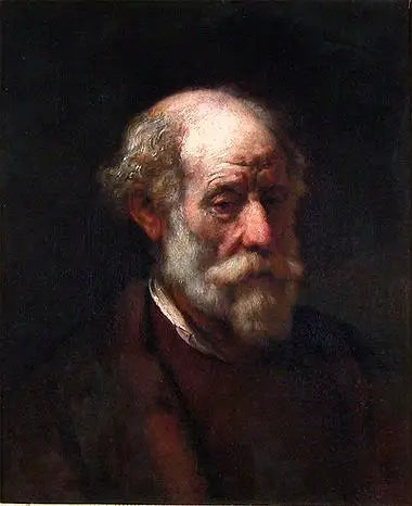 Busto de un anciano - Rembrandt