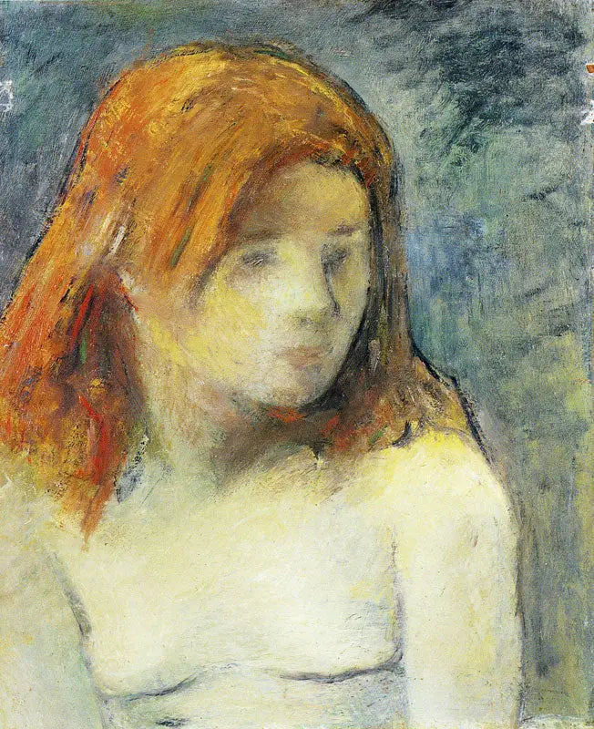 Busto de adolescente desnuda - Paul Gauguin