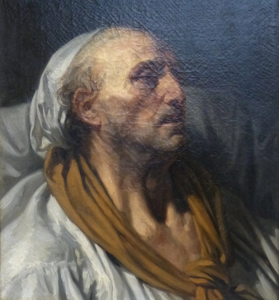 Busto del paralítico - Jean-Baptiste Greuze