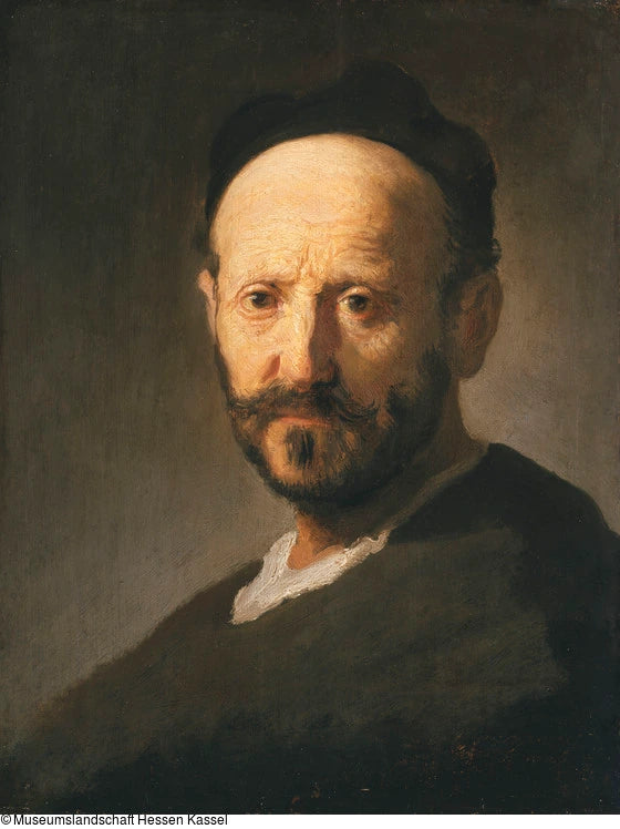 Busto de hombre con una gorra - Rembrandt