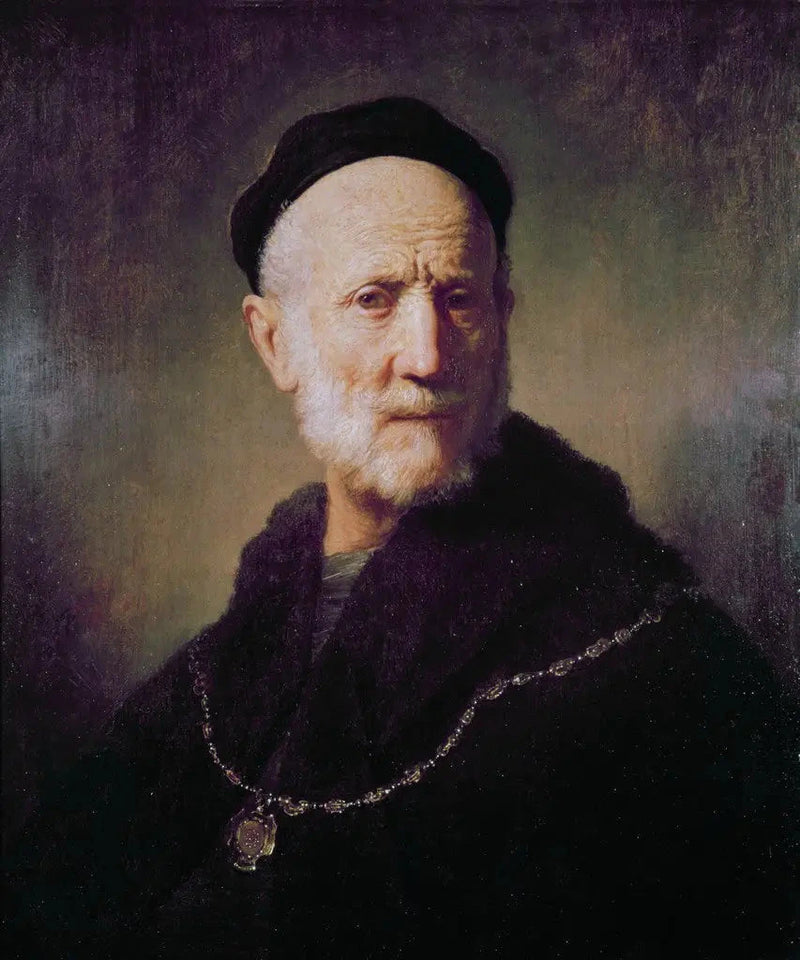 Busto de un anciano - Rembrandt
