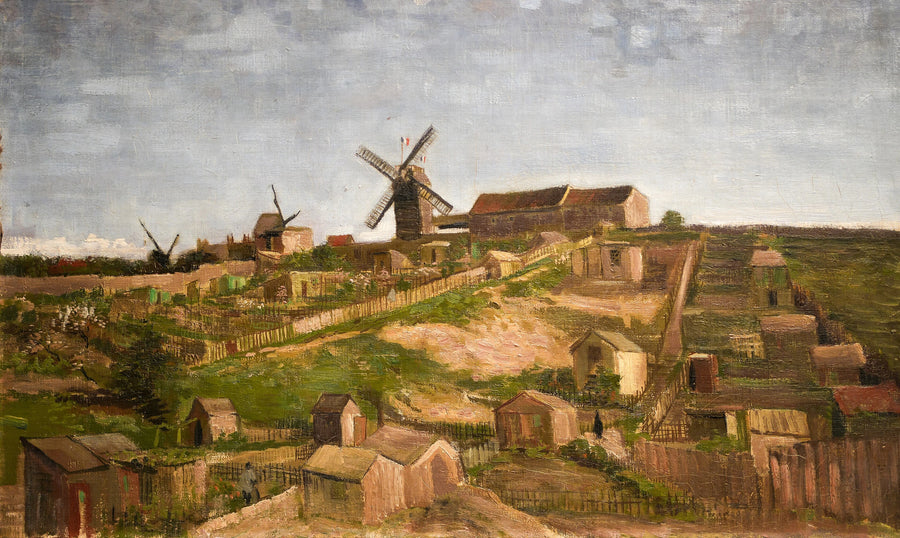 La colina de Montmartre - Vincent van Gogh