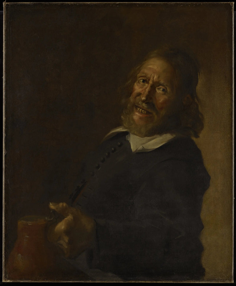 Sonriente bebedor - Frans Hals