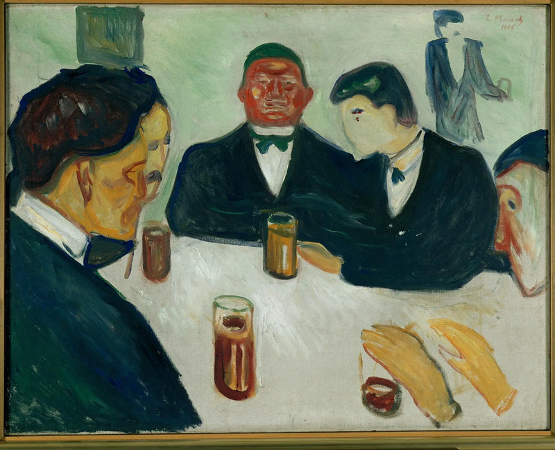 Bebedores - Edvard Munch