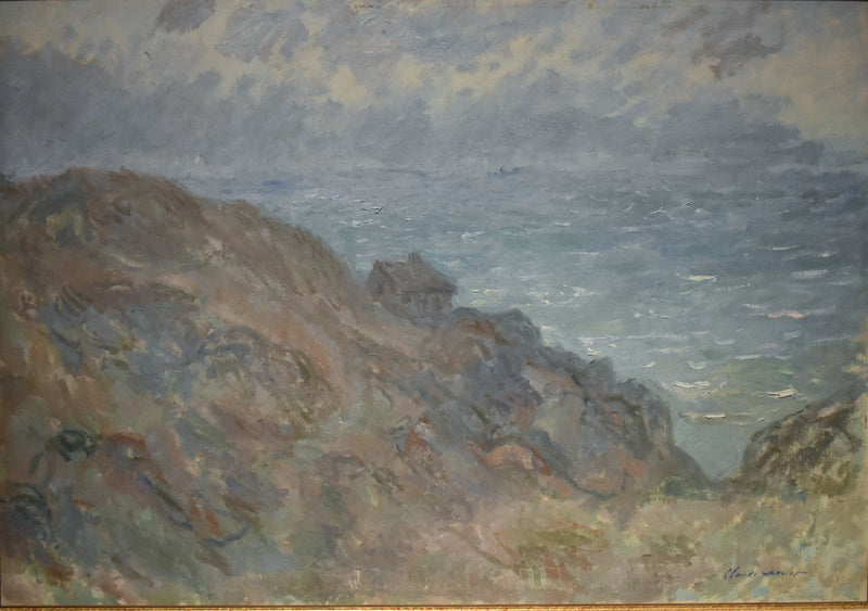 Cabaña en los acantilados cerca de Varengeville - Claude Monet