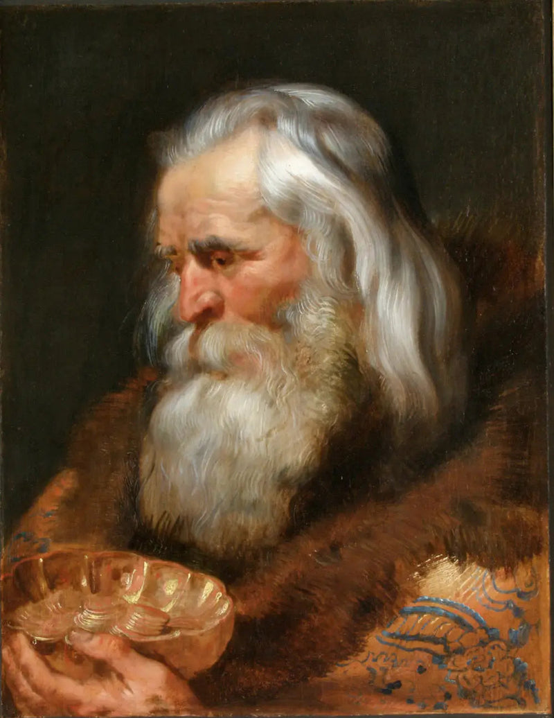 Cabeza del alcalde de los Reyes Magos - Peter Paul Rubens