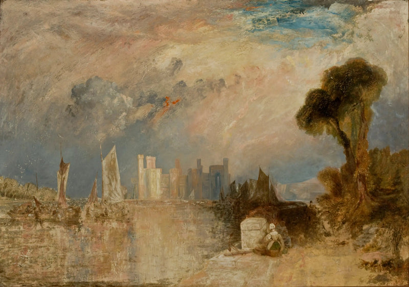 Castillo de Caernarfon - J. M. W. Turner