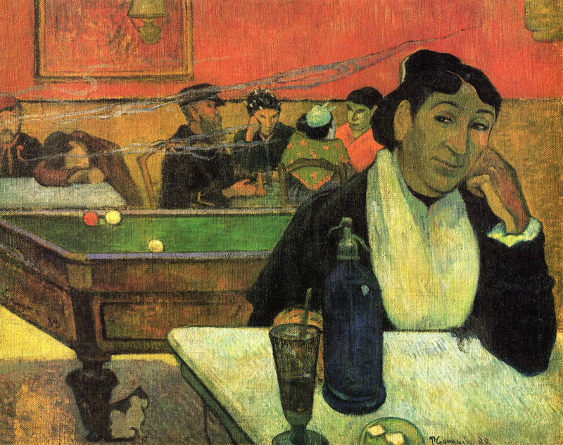 Café en Arles - Paul Gauguin