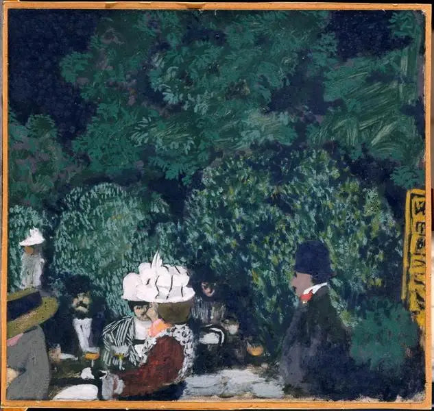 Café au bois de Boulogne - Édouard Vuillard - Alpha Reproduction