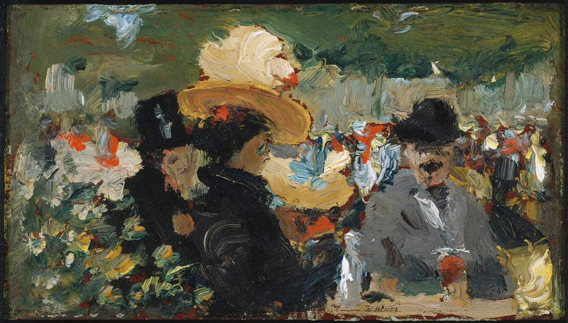Café Azul, Saint-Cloud - Robert Henri