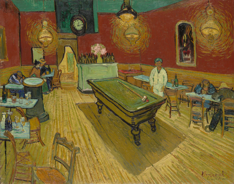 El Café de noche - Vincent van Gogh