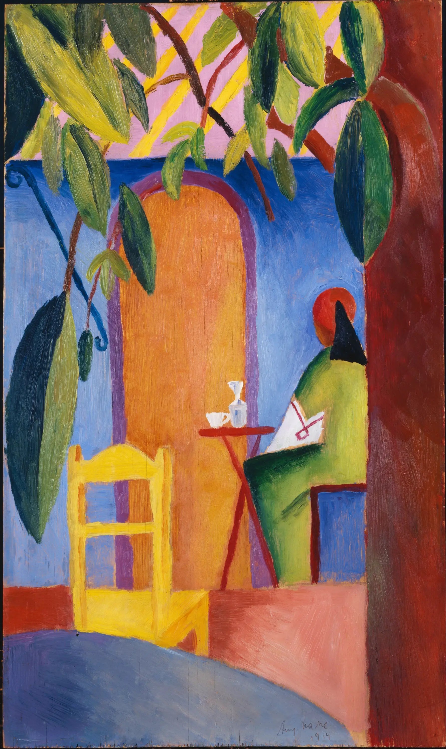 Café turc - August Macke image 1 tableau peint à l’huile sur toile