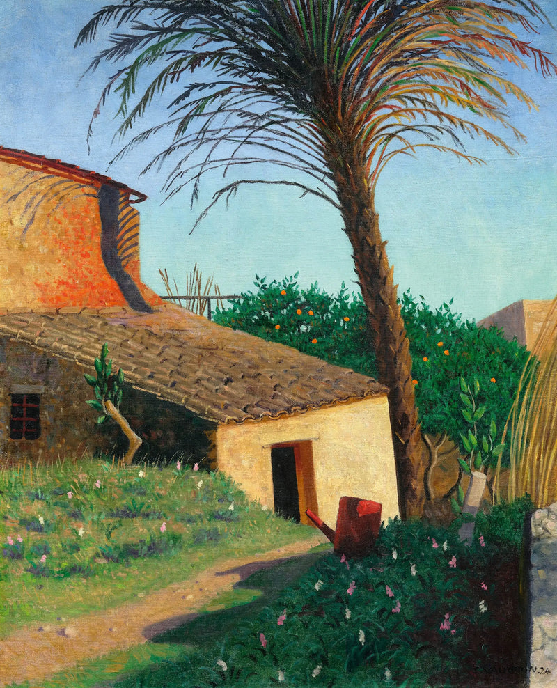 Cagnes, la palmera - Félix Vallotton