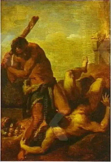 Caín y Abel - David Teniers el Joven