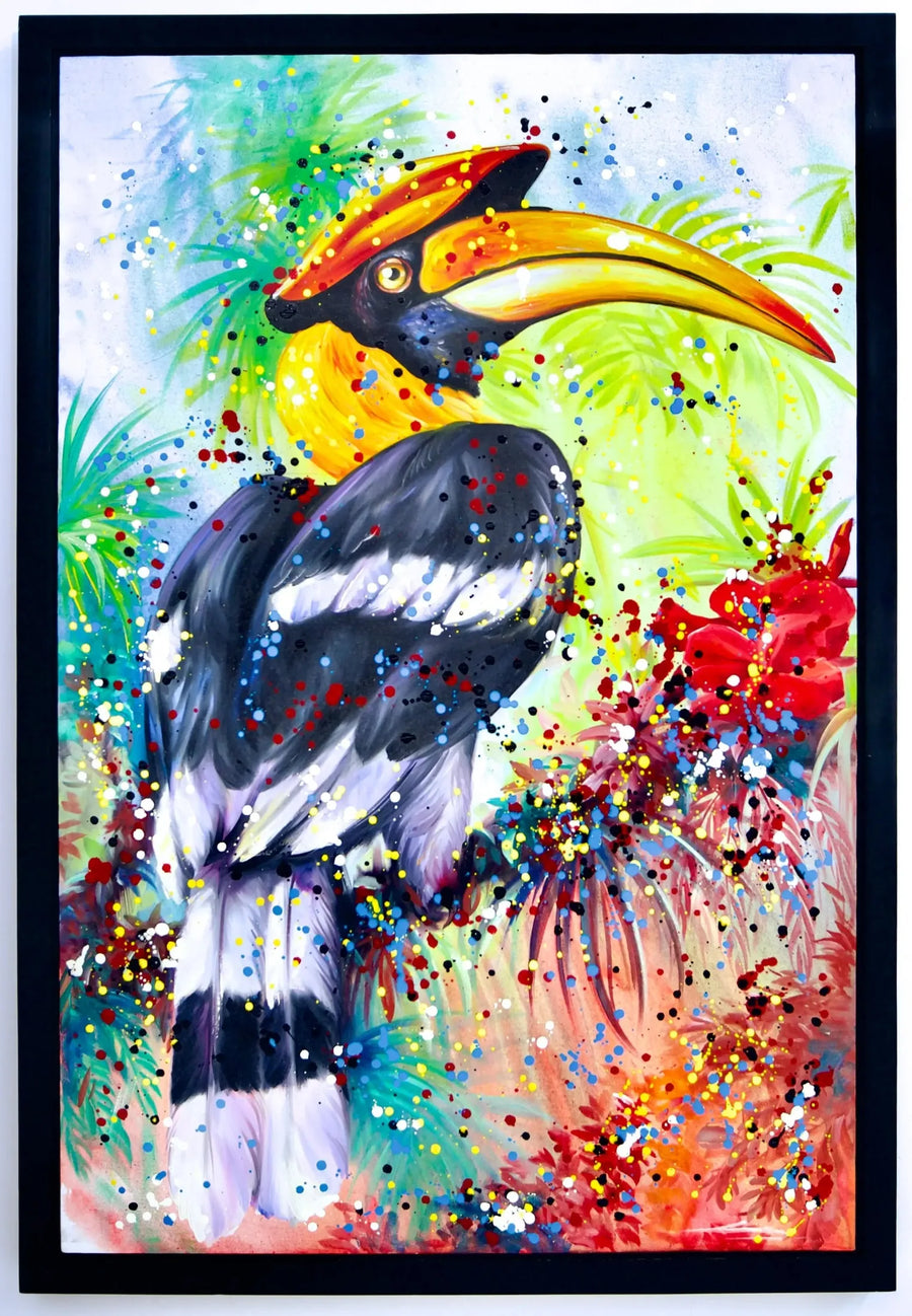 Cálao de arte pop | 80 X 120 cm