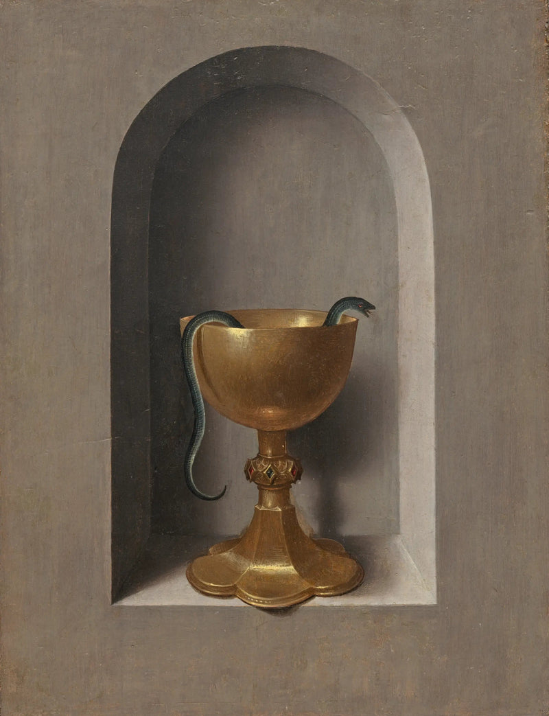 Calice de san Juan el Evangelista [revers] - Hans Memling