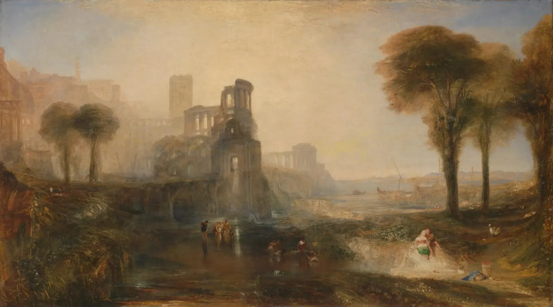 El Palacio y Puente de Calígula - J. M. W. Turner