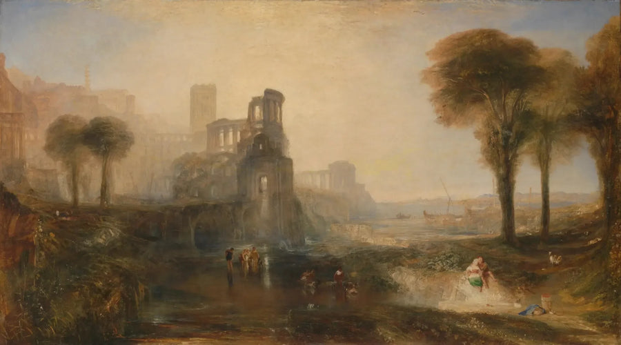 El Palacio y Puente de Calígula - J. M. W. Turner