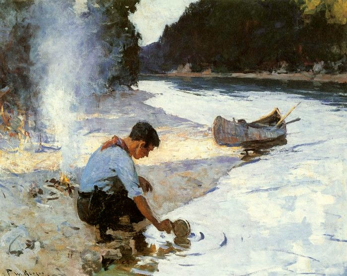 Campamento - Frank Weston Benson