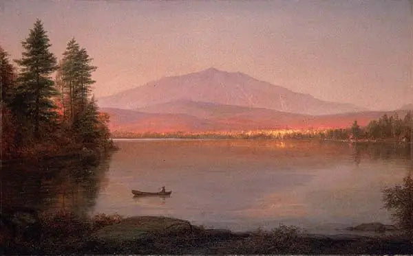 Campamento Le Mont Katahdin de Millinocket - Frederic Edwin Church