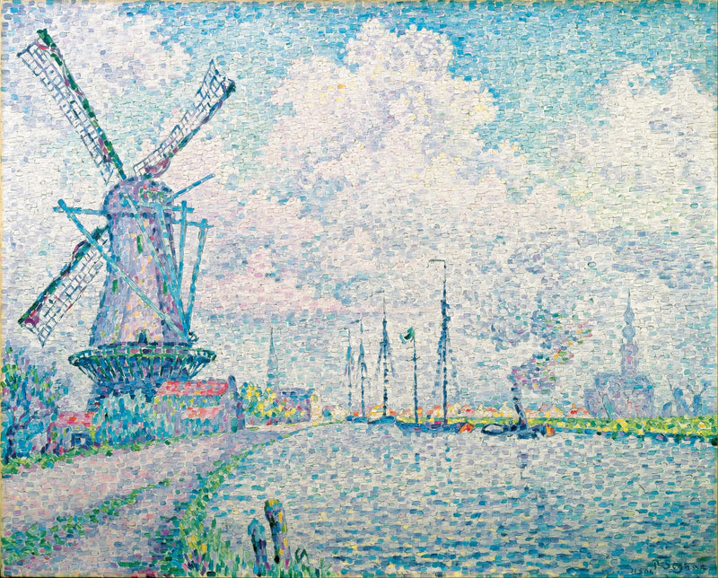 Canal de Overschie - Paul Signac