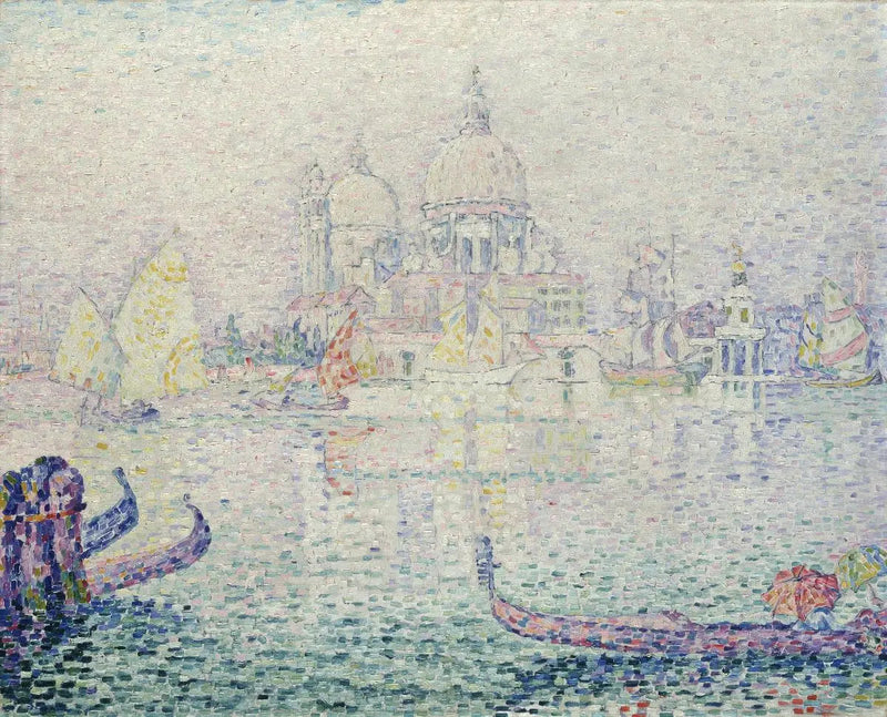 Canal de la Giudecca, Mañana (Santa Maria della Salute) - Paul Signac