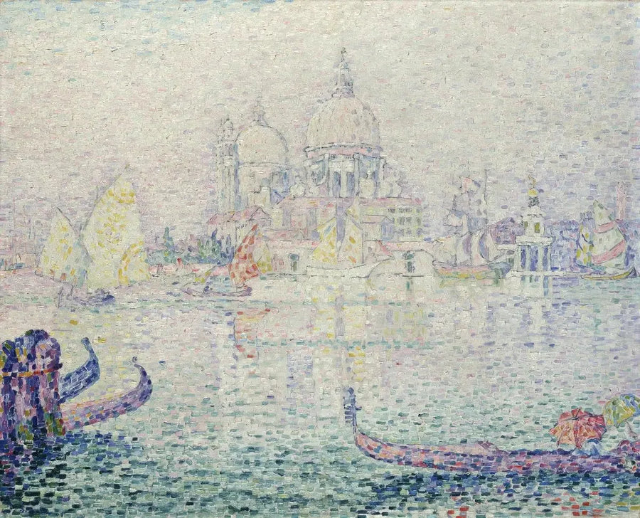 Canal de la Giudecca, Mañana (Santa Maria della Salute) - Paul Signac