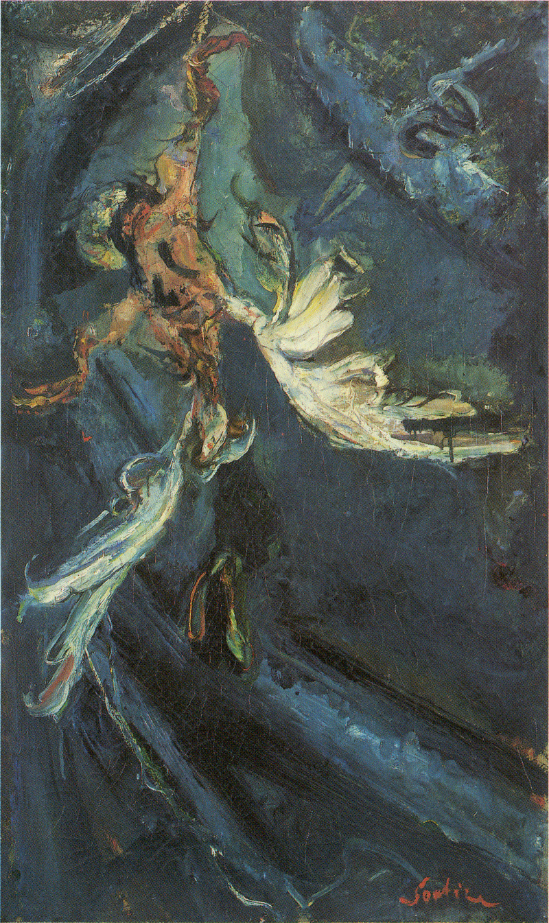 Pato suspendido - Chaim Soutine