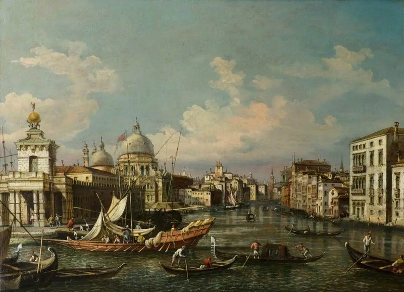 Canales en Venecia - Canaletto