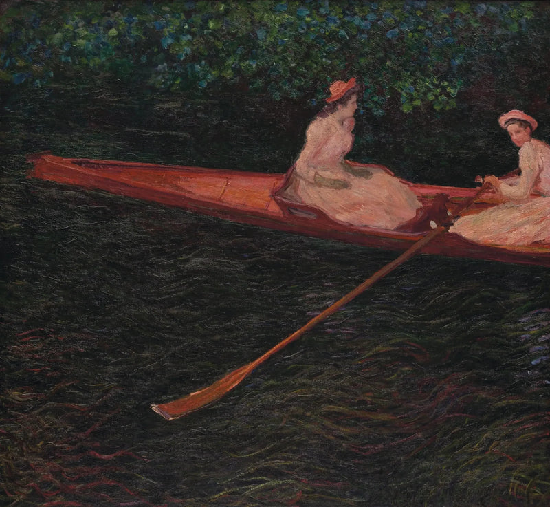 En canoa por el Epte W1250 - Claude Monet