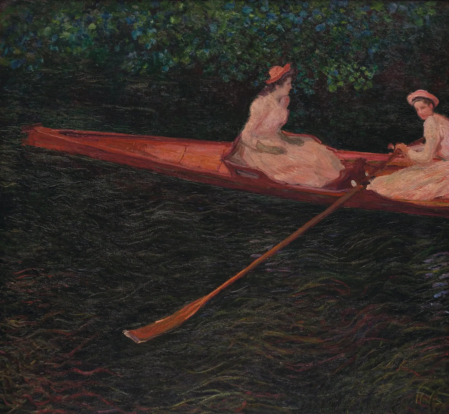 En canoa por el Epte W1250 - Claude Monet