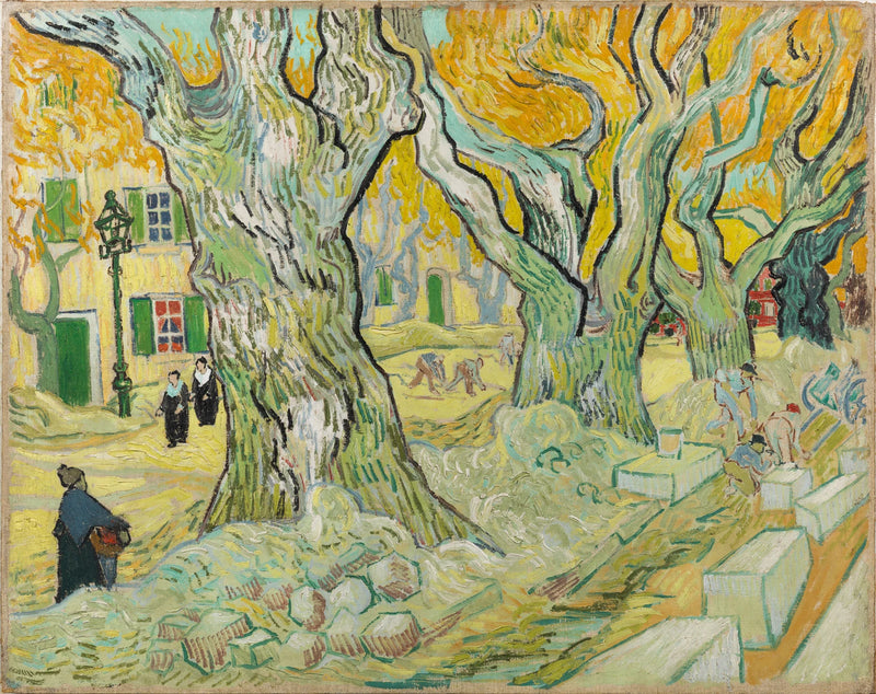 Los gancheros - Vincent van Gogh