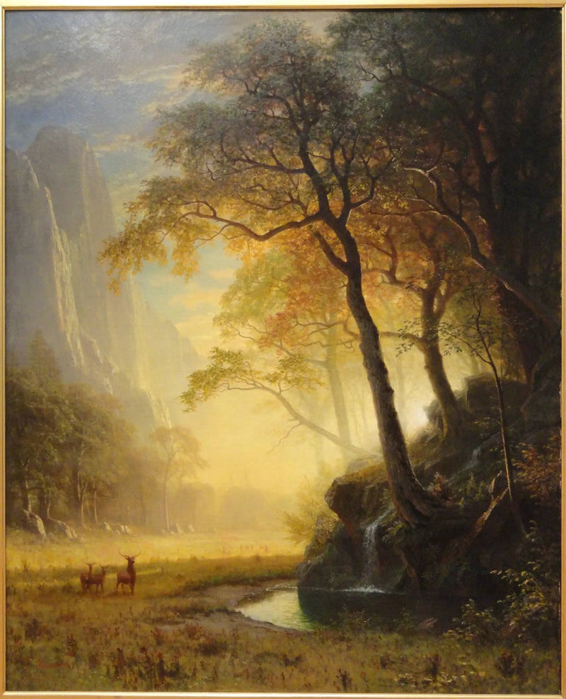 Cañón de Hetch Hetchy - Albert Bierstadt