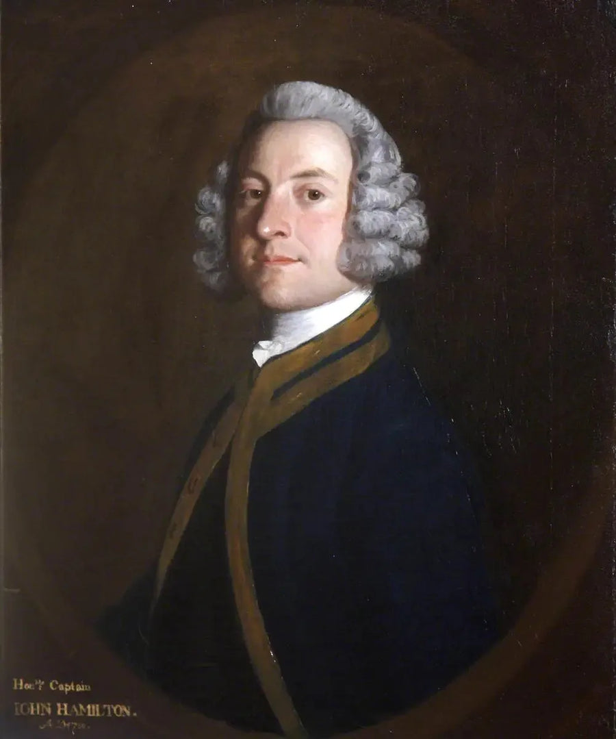 Capitán el honorable John Hamilton (1714–1755) - Joshua Reynolds