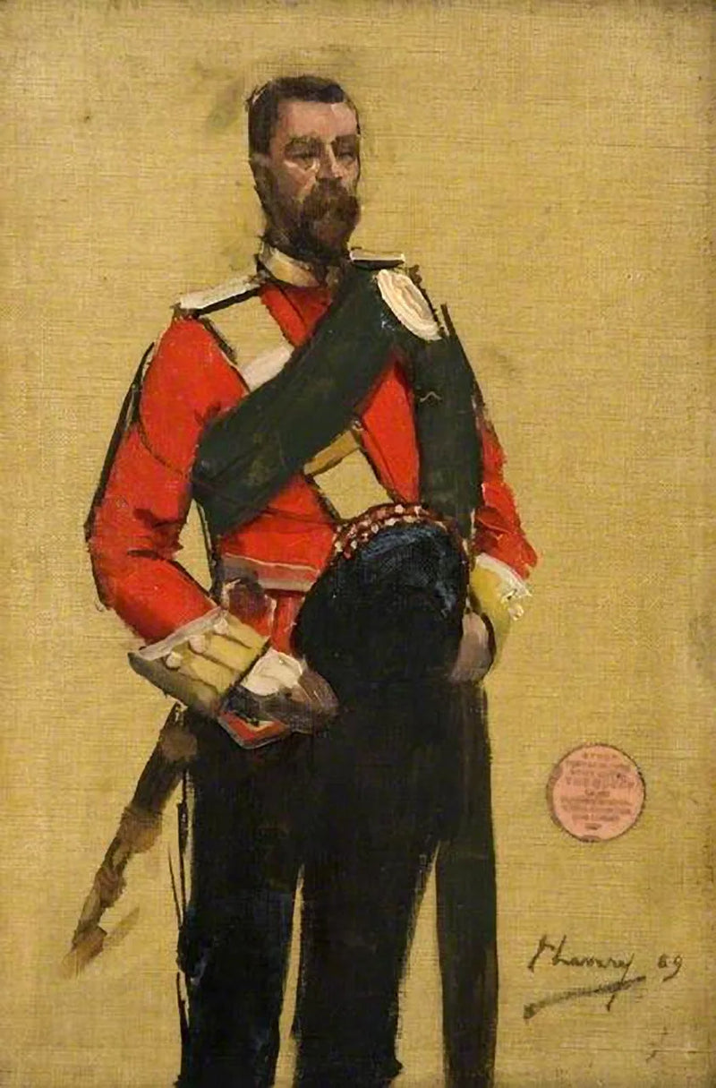 Capitán Shaw, empresario (boceto) - John Lavery