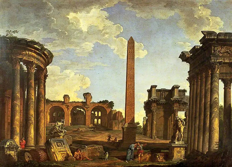 Capriccio romano - Giovanni Paolo Panini