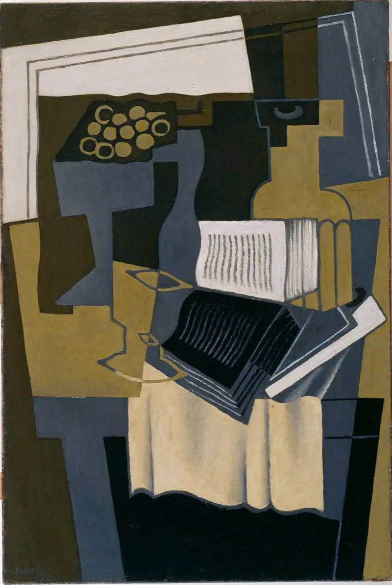 Jarra y libro - Juan Gris