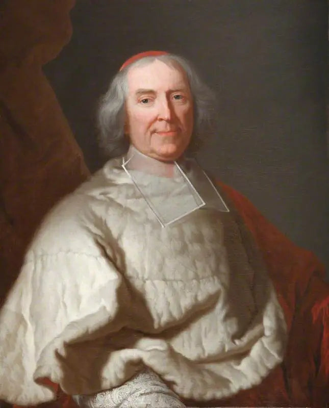 Cardenal Hércules André de Fleury (1653-1743) - Hyacinthe Rigaud