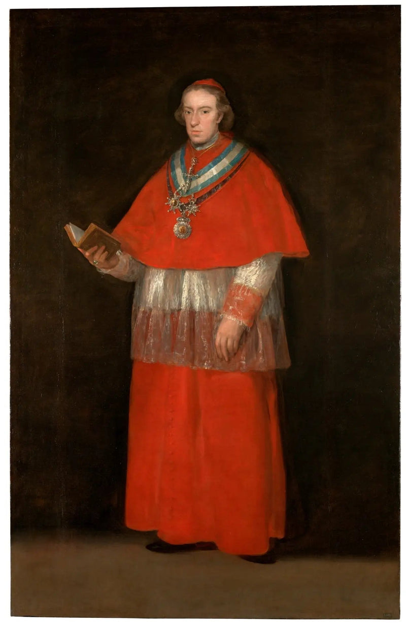 Cardenal Luis María de Borbón y Vallabriga - Francisco de Goya
