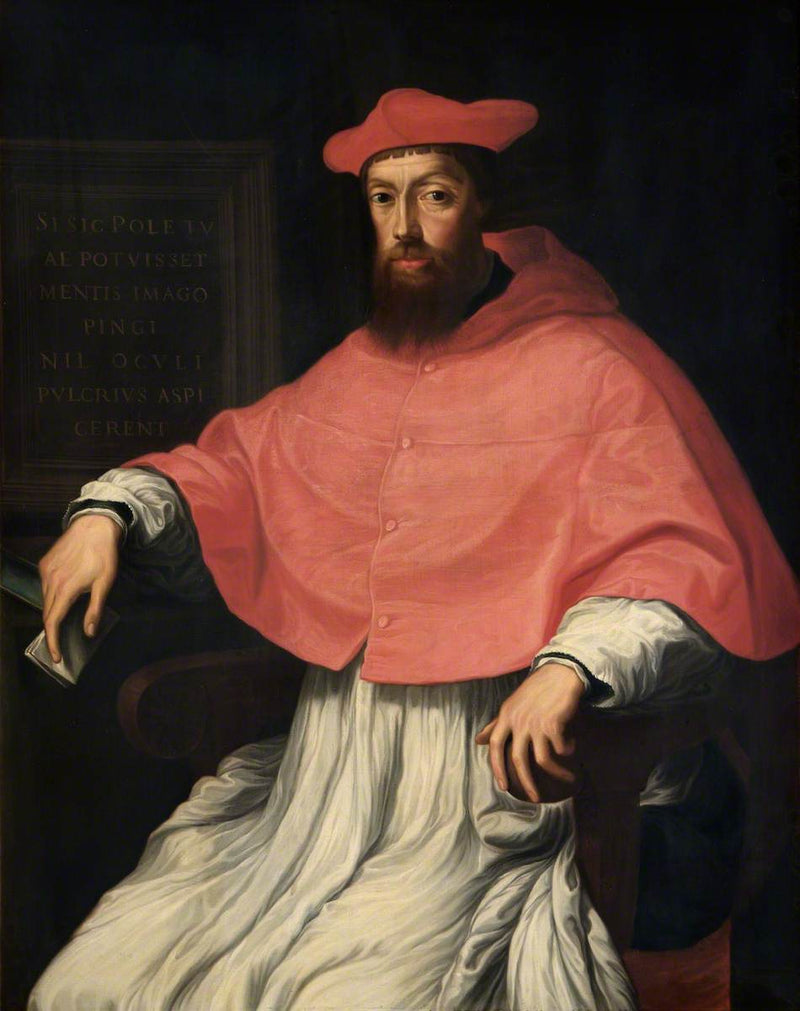 Cardinal Reginald Pole (1500–1558), arzobispo de Canterbury - Sebastiano del Piombo